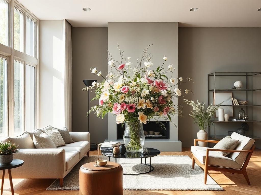 How Flowers Transform Interior Spaces